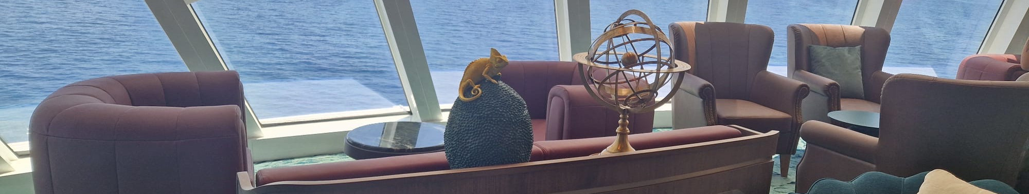 Caiptn's Bar Couch mit Blick nach vor zum meer